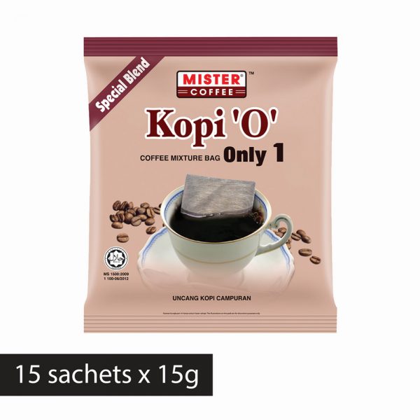 Kopi 'O' Only 1 Special Blend | Coffee Bag (15g x 15's)