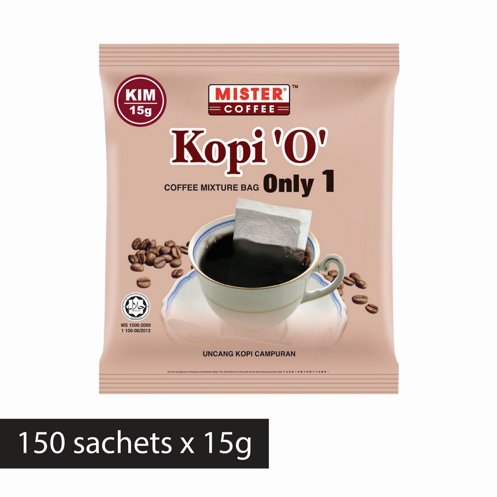 Kopi ‘O’ Only 1 Kim Blend | Coffee Bag (15g x 150’s)