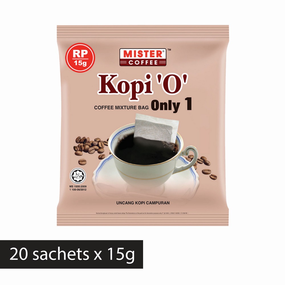 Kopi 'O' Only 1 RP Blend | Coffee Bag (15g x 20's)