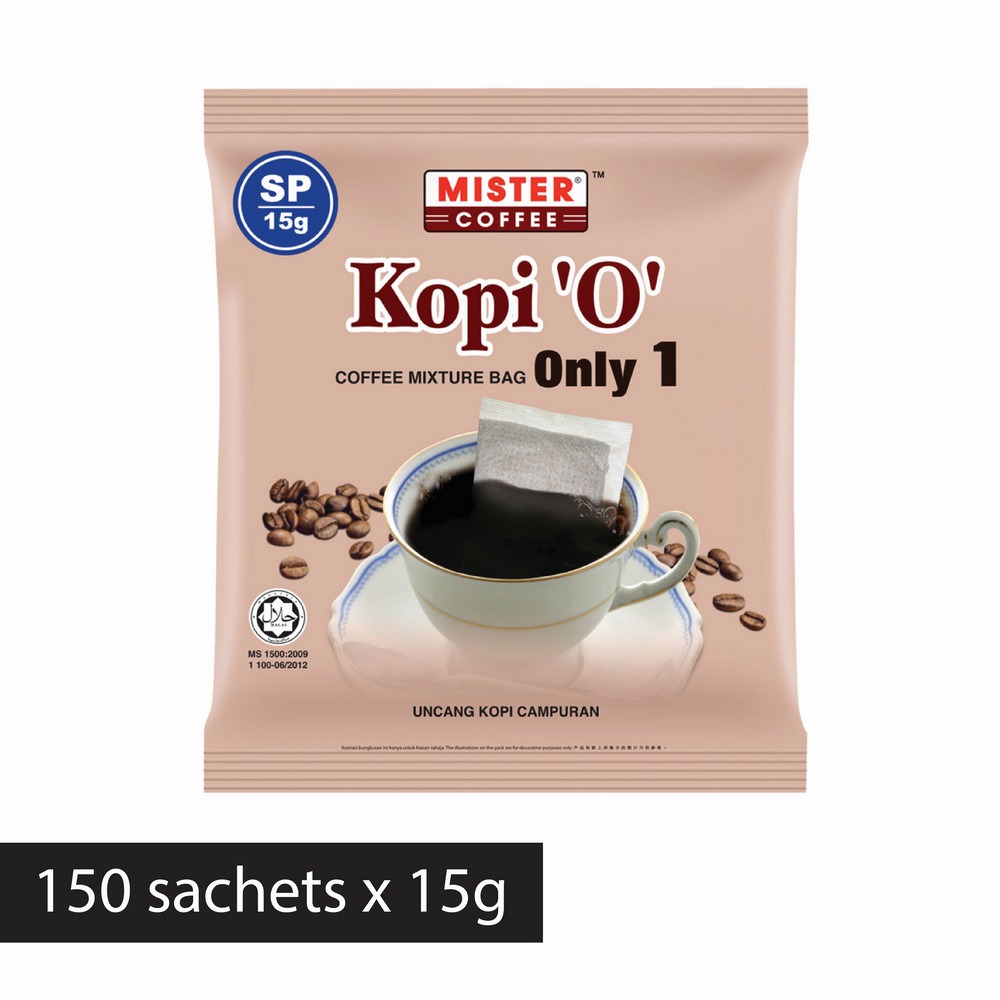Kopi 'O' Only 1 Special Blend | Coffee Bag (15g x 150's)