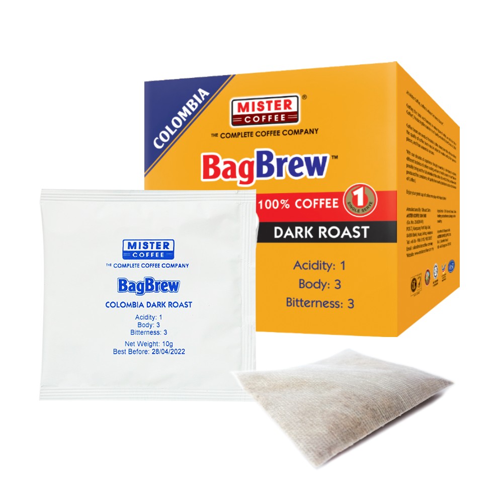 BagBrew Colombia Dark Roast | (10 sachets x 10g)
