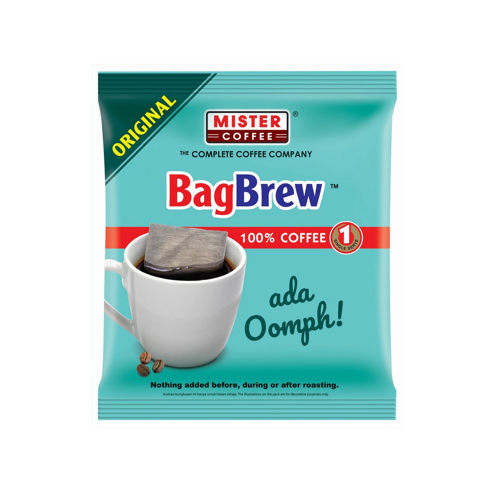 BagBrew 100% Coffee Original | (15 sachets x 9g)
