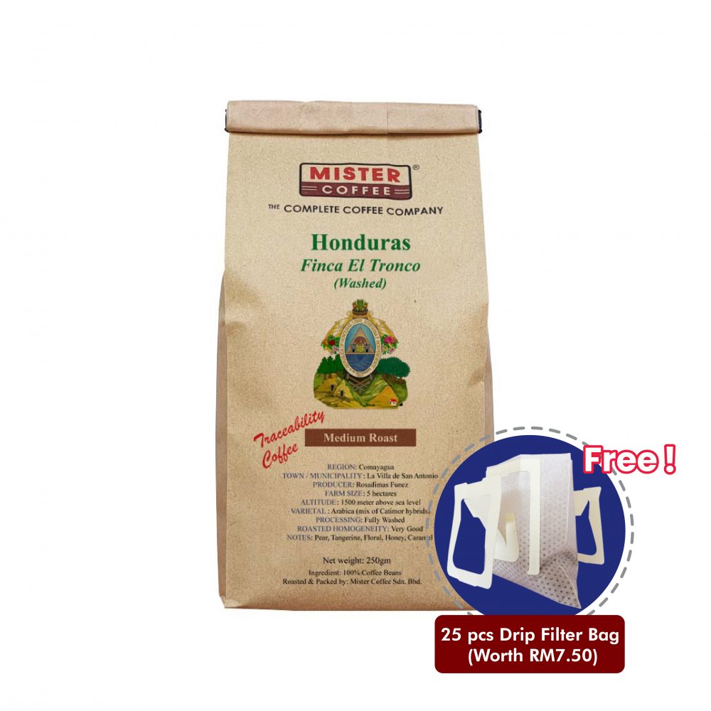 Honduras Finca El Tronco | (Washed) - 250g - Traceability